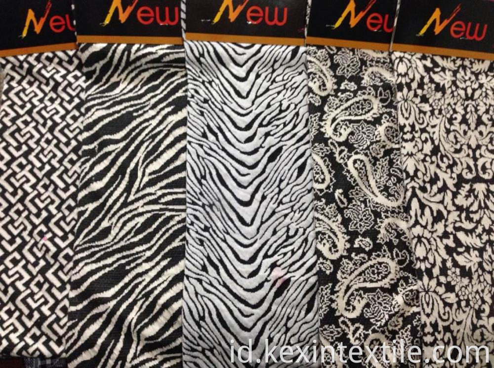 100% cotton jacquard knitting fabric